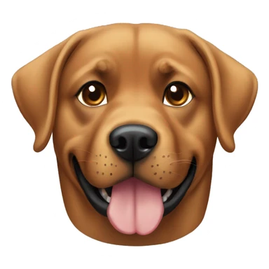 a dog mix rottweiler and labrador retriever sticker
