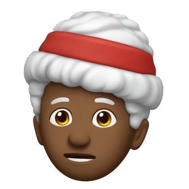 ficha de rompezabeza roja sticker