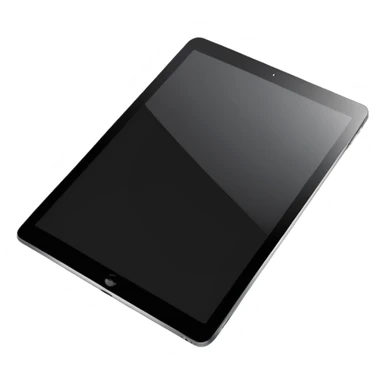 ipad with black screen sticker