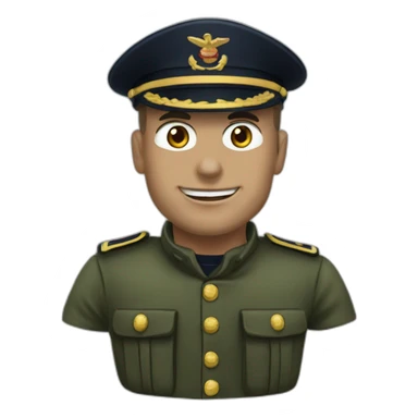 Marine le paine sticker