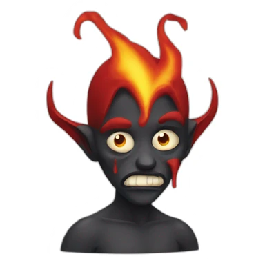 Diable qui pleure sticker