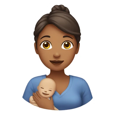 nursuring woman sticker