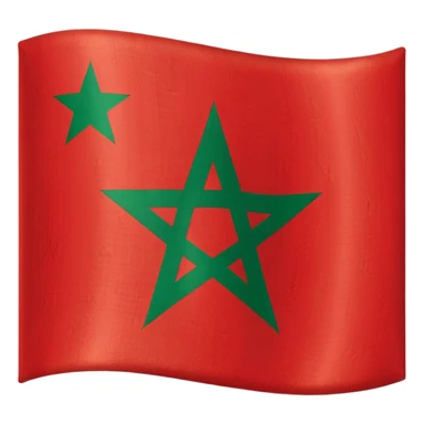 Flag morocco sticker