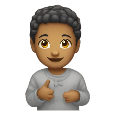 Montessori children sticker