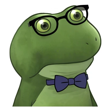 Surprised chicken face  sticker