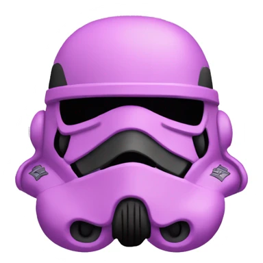 Pink/purple trooper icon sticker