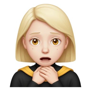 choking self emoji  sticker