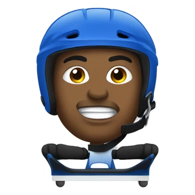 sled hockey  sticker