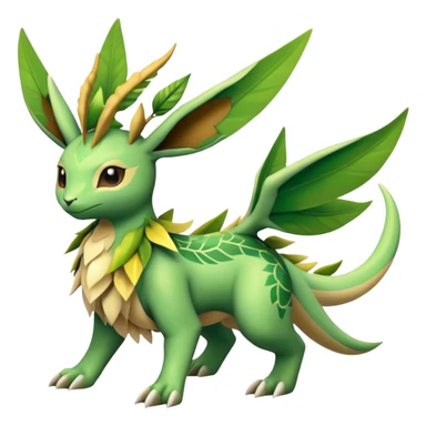 Leafeon-Flygon-Tropius full body sticker