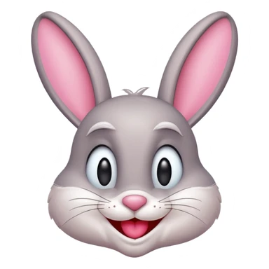 As el corazón de baba bunny sticker