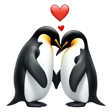 penguins in love sticker