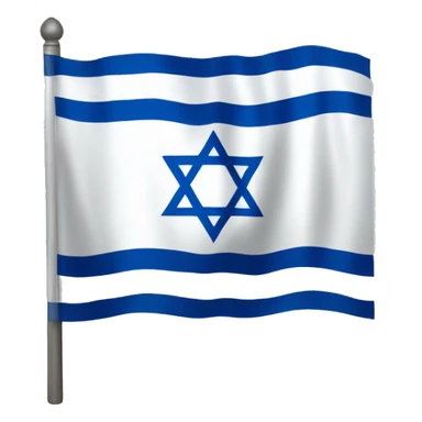 israel flag sticker