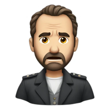 angry santiago abascal sticker