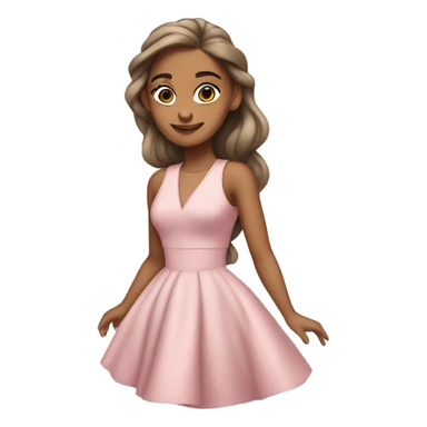 Ariana grade in a dress modeling  sticker