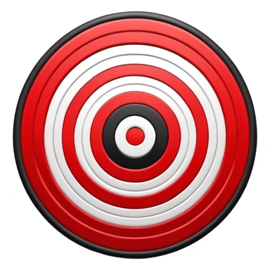dart target bullseye sticker