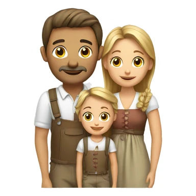 swiss family from zürich happy sticker