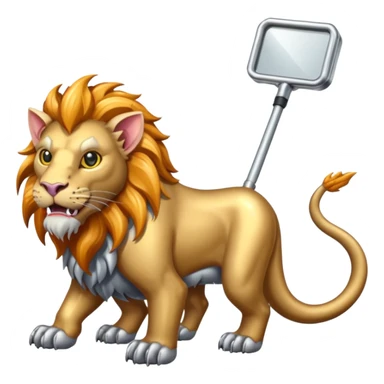 Manticore metal detector sticker