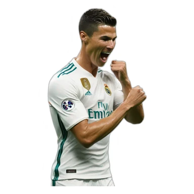 cristiano ronaldo celebrating sticker