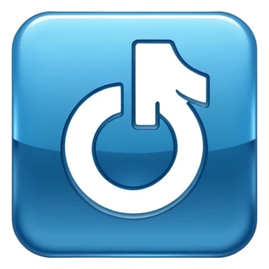 Badge bleu tiktok sticker