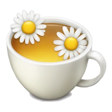 Chamomile tea sticker