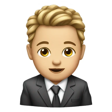 baby business person sticker