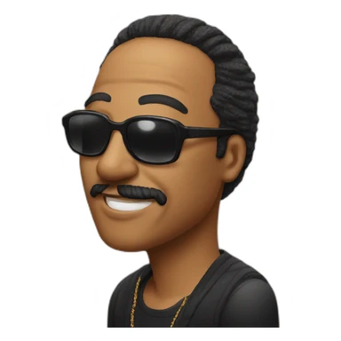 Steve wonder sticker