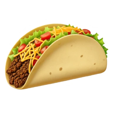 the word bruh made from a taco sticker