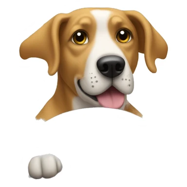 dog driving car sticker