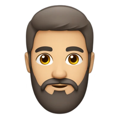 Homme arabe barbu barbe avec arme sticker