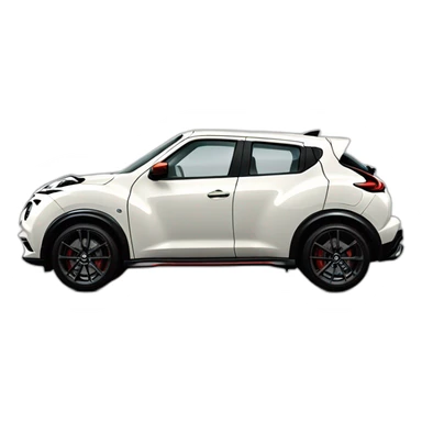 Nissan juke nismo wite sticker