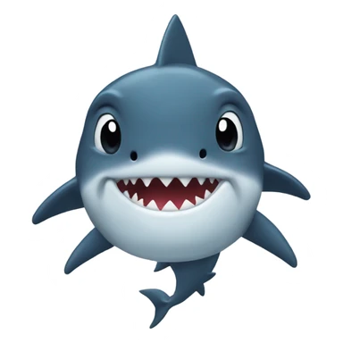 shark kiss sticker
