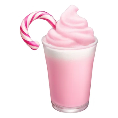 pastel pink christmas christmas drink sticker