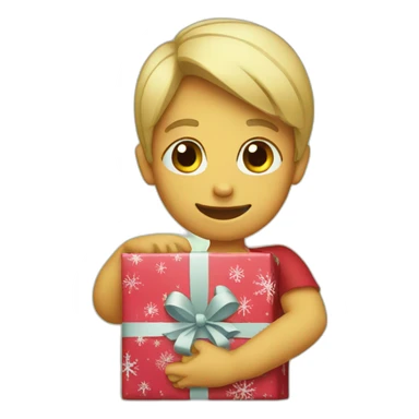 Christmas presents sticker