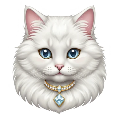 fancy cat sticker