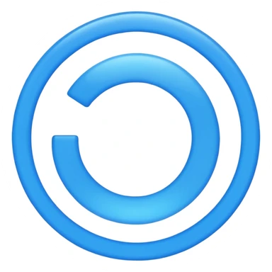 Twirl Circle sticker