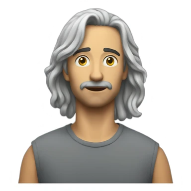 dans la lune sticker