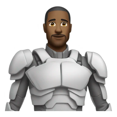 Back to the futur movie white man sticker