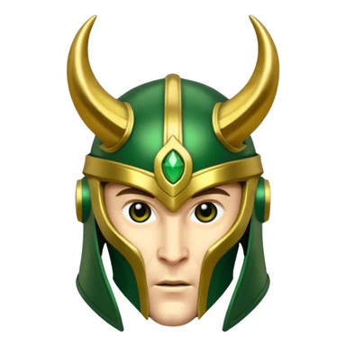 only helmet of loki sticker
