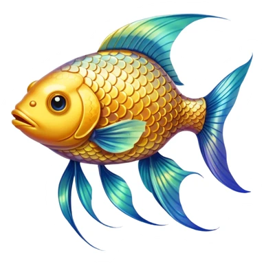 риба золота з казки sticker