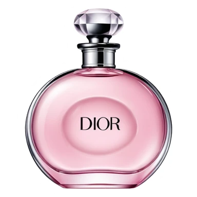 Pink Dior perfume  sticker