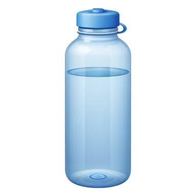 plastic water bottle sticker