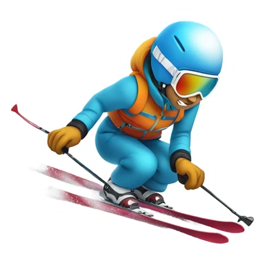 Ski - peur sticker