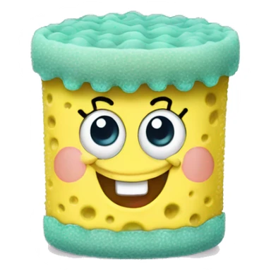 cute baby sponge bob sticker