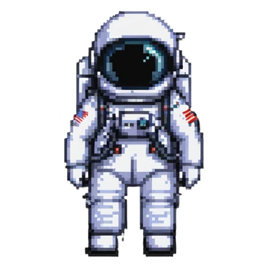 astronaut sticker