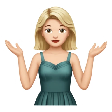 Laura Palmer from Win Peaks  hands clapping  sticker