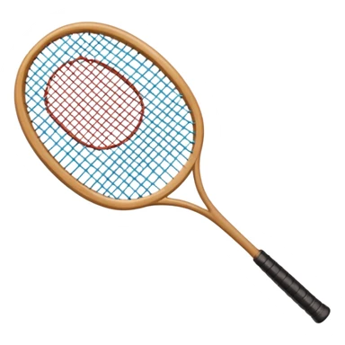 Make a badminton racket emoji  sticker
