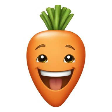 Happy Carrot sticker