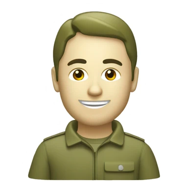 Renault Clio 2 Khaki olive color sticker