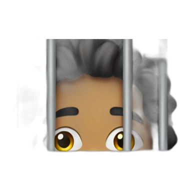 stuck in jail cell sticker