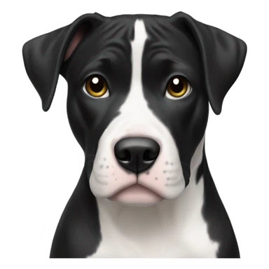 Black and white pit sticker